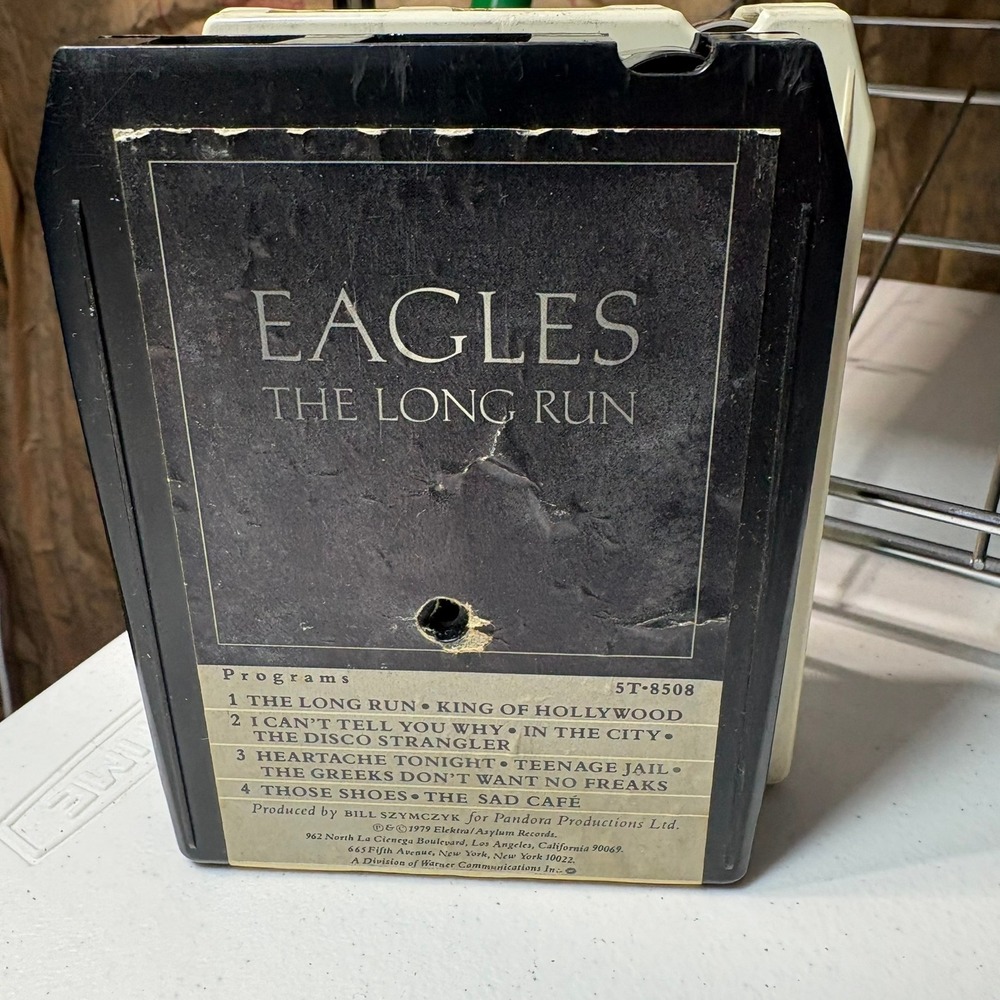 Eagles The Long Run 8-Track Tape Vintage 1979 Classic Rock 5T-8508